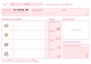 Planner journalier TSA