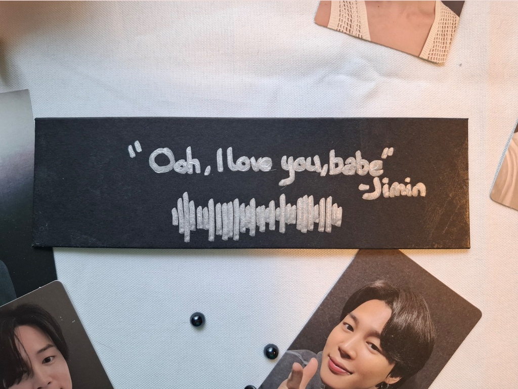 Collection Jimin - Marque-page