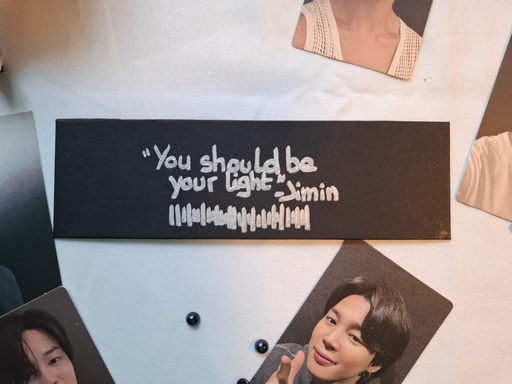Collection Jimin - Marque-page