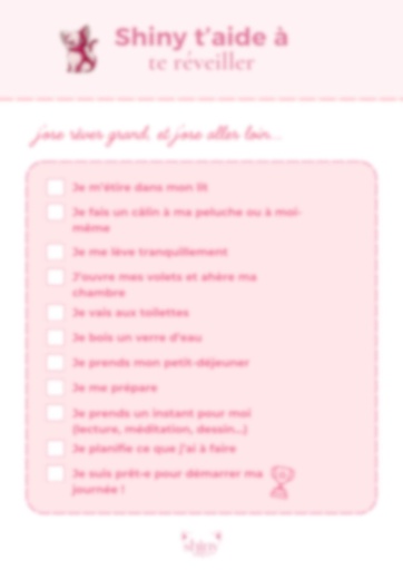 Fiches routine TDAH